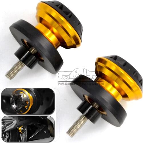 6mm 8mm 10mm Swingarm Spools Screws Slider Frame Stands Screws For kawasaki Z900 Z800 Ninja 250 ER6 ER6F Z250 ZX10R ZX6R ZX 10R