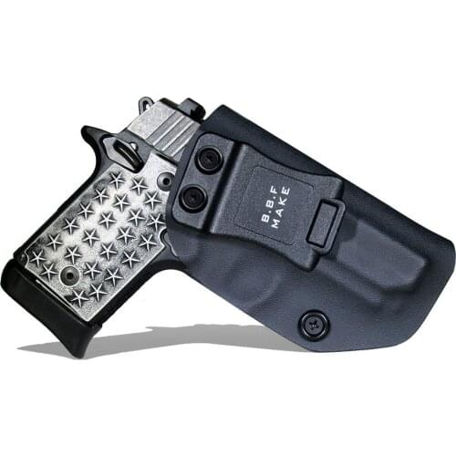 B.B.F Make IWB KYDEX Holster Fits: Sig Sauer P938 Gun Holster Inside Concealed Carry Holsters Pistol Bag Case Guns Accessories