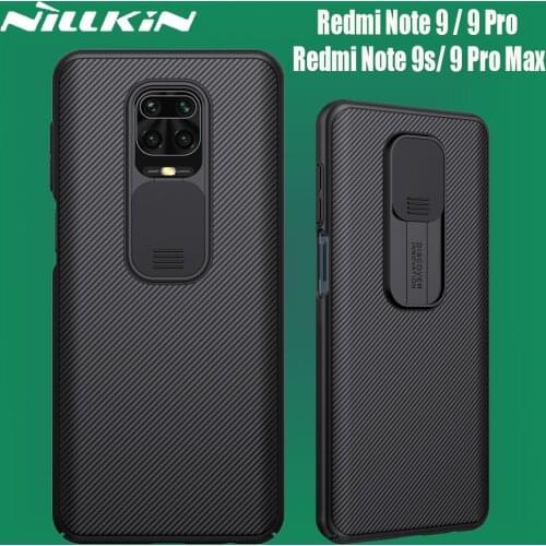 Camera Protection Case For xiaomi Redmi Note 9S / Note 9 Pro Max NILLKIN Slide Lens Protect Cover Case on Redmi Note9 Pro Max