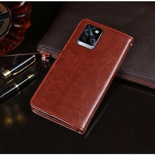 Note10 Pro Flip Wallet Business Leather Fundas Phone Case For Infinix Note 10 Pro NFC X695 Cover With Card Holder Accessories