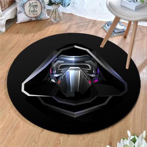 Disney Star Wars Round 100cm Baby Gym Baby Play Mat Carpet Boy Bedroom Rug Living Room Carpet Anti-Slip Crawling Mat