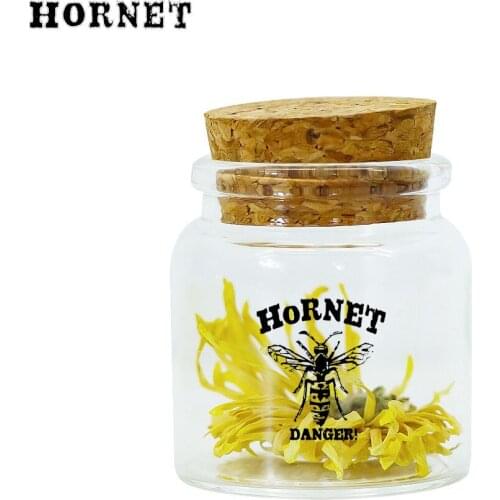 HORNET 1pcs of 56 ml wide 47 mm 1.85 inches * height 57 mm 2.24 inches cork glass bottle spice bottle container jar vial