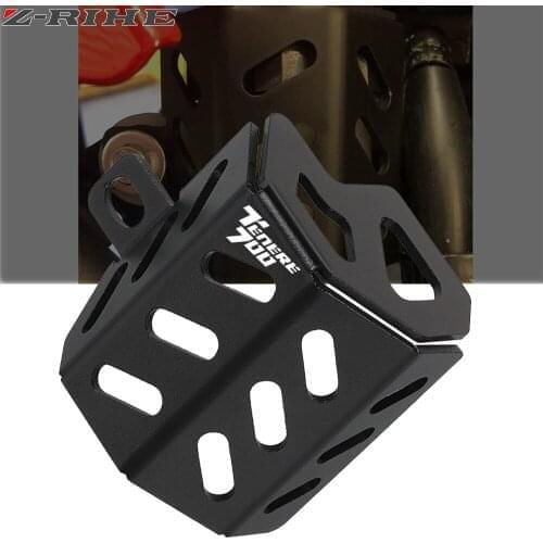 Motorcycle Aluminum Front Rear Brake Fluid Reservoir Cap Cover For Yamaha Tenere 700 Tenere700 T7 Rally XTZ700 XT700Z 2019-2021