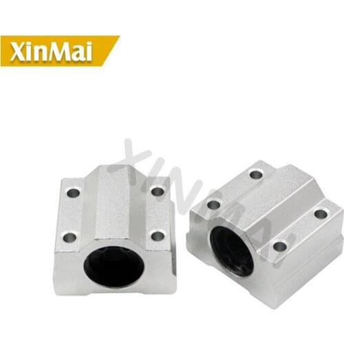 2pc SCS8UU 8mm Linear Ball Bearing Block CNC Router CNC 3D printer shafts Rod parts
