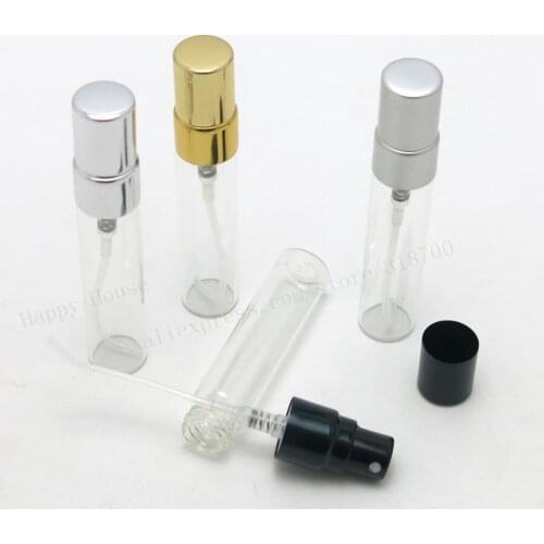 30 x 5ml Small Cute Empty Perfume glass bottle perfume atomizer Fragrance and perfume Container mist sprayer perfume bottle