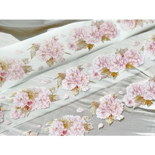 6cm*150cm Sakura Cherry Blossom Floral Washi Masking Tape