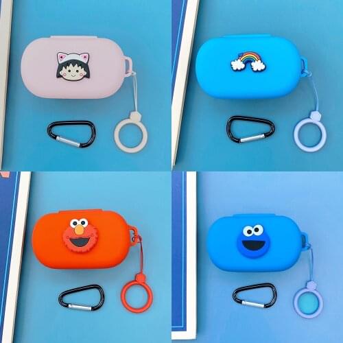 Cute Cartoon Silicone Cover for Bose QuietComfort Earbuds Case Noise Canceling Earbuds Shockproof Case Bluetooth Earphone Case