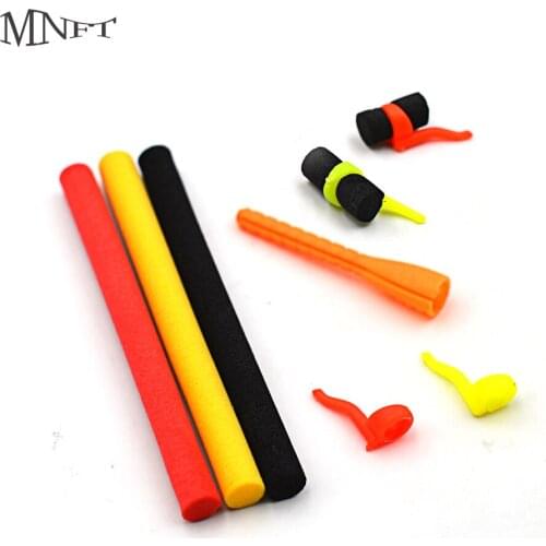 MNFT 6pcs Carp Fishing Zig Aligner Sleeves Hook Fish Tackle Accessories Foam Hook Line Aligners Tool Zig Aligna Kit
