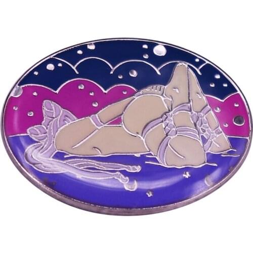 Find Love in Moon Light wearing this Moon Princess brooch to your next night out