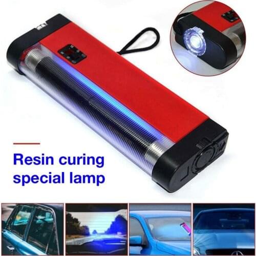 Car Windshield Curing Light Glass Crack Repair Super Bright Tool UV Lamp Resin Glue Replacement Parts Supplies
