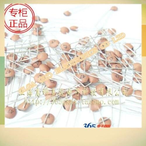 Precision ceramics capacitors 47 pf 47 p 47/50 v