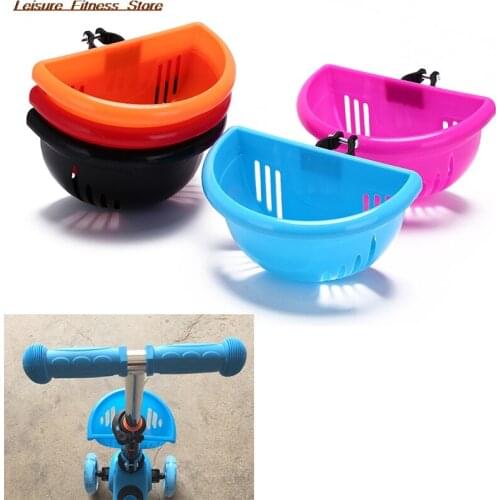 Lovely Easy Installation Bicycle Bag Scooter Handle Bar Basket with Bracket Bike Accessories
