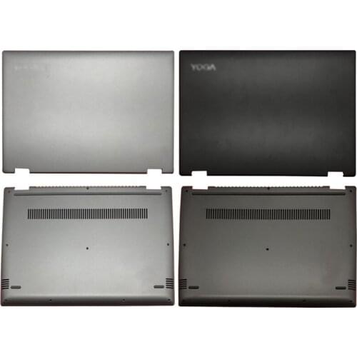 Laptop For Lenovo YOGA 520-14 520-14ISK 520-14IKB Flex5-14 Case Computer Case Laptop LCD Back Cover/Bottom Case Black Silver