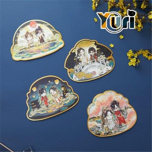 TGCF Tian Guan Ci Fu Original Hua Cheng Xie Lian Comics Irogami Shikishi Colored Paper Cosplay Anime Gift Stand Sa