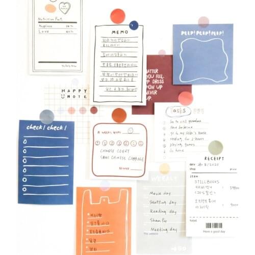 Creative Cute Mini Memo Pad N Times Sticky Notes Bookmark Post-it Label School Office Supply
