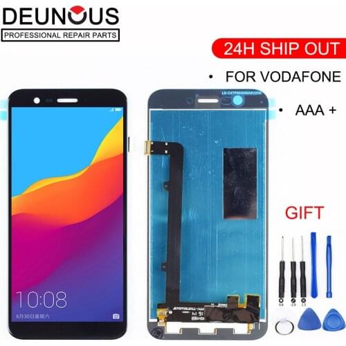 For Vodafone Smart Prime 7 VFD600 VF600 LCD Display Touch Screen Mobile Phone Digitizer Assembly Replacement Parts With Frame