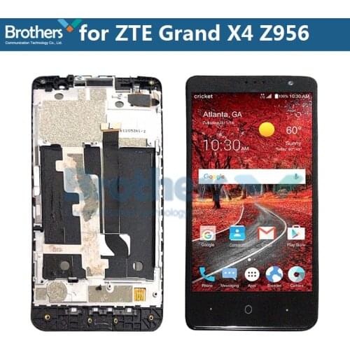 LCD Screen For ZTE Grand X4 Z956 LCD Display for ZTE Z956 LCD Assembly Touch Screen Digitizer Phone Replacement Tested Original