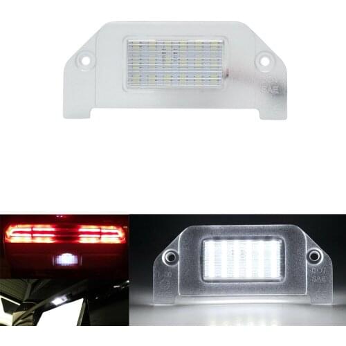 1pc for Dodge Dart 2013-2016 Challenger 2008-2014 Avenger 2008-2014 Led License Number Plate Lamp Light Car tail Lighting Source