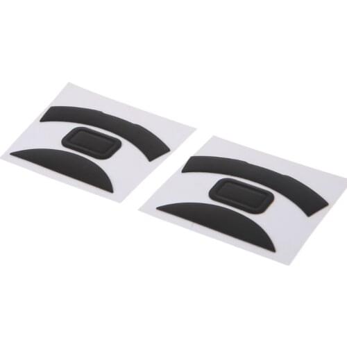 2 Sets 0.6mm Thickness Replacement Mouse Feet Skates for razer DeathAdder Elite Wholesales