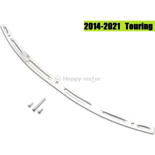 For harley touring Street Glide FLHX Deep cnc cut chromed windshield trim Ultra Limited FLHTK 2014-2021