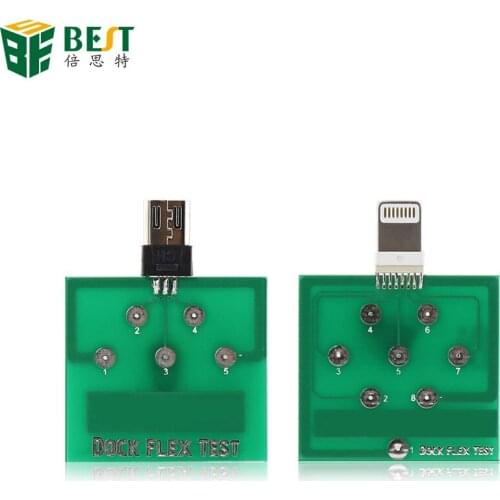 Phone Battery Power Charging Dock Flex Test board 5 Pin for iPhone 7 7plus 6 6s Plus Micro USB for Android Phone