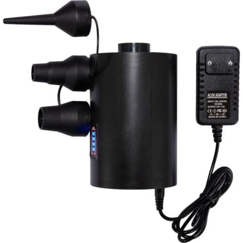 Electric Air Pump 3 in 1 Inflator for Swimming Ring,Air Mattress, Paddling Pools Toys, Air Pump with 3 Nozzles