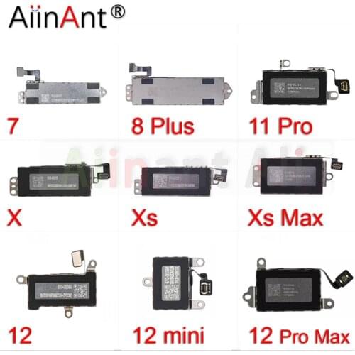 100% Original Vibrator Flex For iPhone 6 6s 7 8 Plus 5s 5C SE 5 X Motor Flex Cable Repair Part