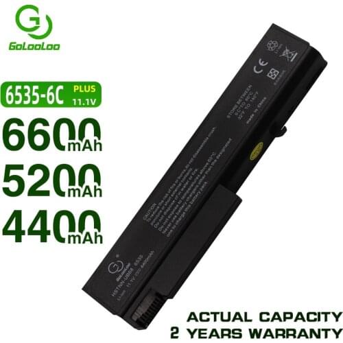 Golooloo 4400MaH battery for HP EliteBook 6930p 8440p HSTNN-UB69 AU213AA HSTNN-XB24 HSTNN-XB59 HSTNN-XB61 HSTNN-XB68 HSTNN-XB69