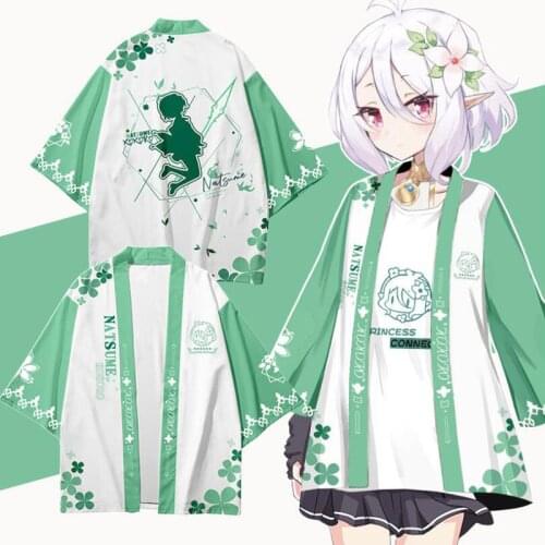 Anime Japanese Kimono Cardigan Shirt Kimono Princess Connect Re Dive Cosplay Natsume Kokoro Kyaru Kiruya Eustiana Von Astraea