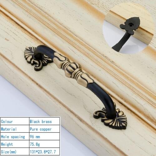 Copper Dresser Drawer Pull Handles Knob Backplate Metal Pulls / Vintage Style Cabinet Handle Pull Knobs Hardware