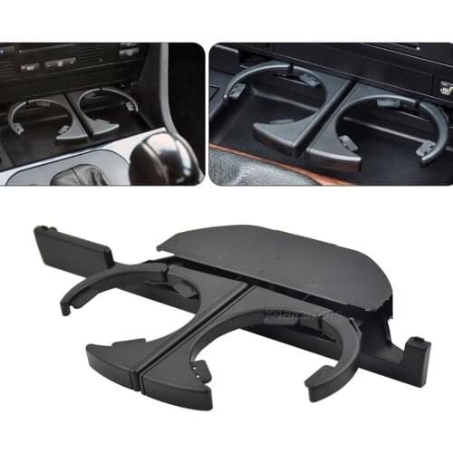 New Car table Cup Holder Car Console Retractable Drink Cup Holder LHD RHD for E39 525 528 530 540 M5 51168190205 51168190206