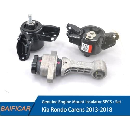 Baificar Brand New Genuine Engine Mount Insulator 3PCS Set 21950-A4200,21830-3Z200,21810-A4000 For Kia Rondo Carens 2013-2018