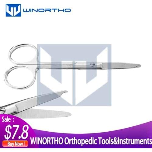 Stainless steel scissors ophthalmic surgical instruments stitches tissue scissors surgical gauze scissors veterinary pet