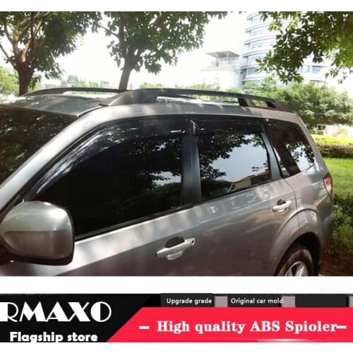 For SUBARU Forester Plastic Window Visor 2009-2012 Vent Shades Sun Rain Deflector Guard For SUBARU Forester 4PCS/SET