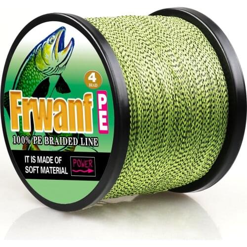 Braided fihing spot line 500m 1000M 1500M 2000M carp fishing pe wire 4 Strands 0.06 0.08 0.1 0.55mm 2 4 6 8 10 20 60 80 100LBS