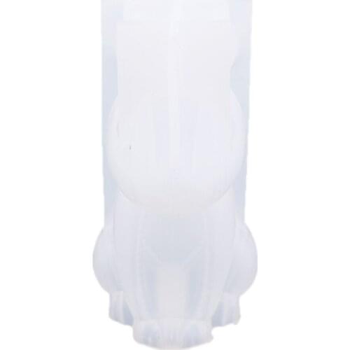 Rabbit Clear Polymer Clay Resin Casting Home Ornament Mould