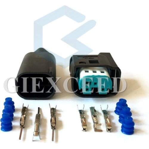 3 Pin 2-967642-1 Wire Connector Female Male Accelerator Pedal Socket Waterproof Electrical Plug For Benz BMW