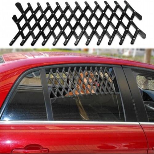 2020 New Pet Dog Ventilation Safe Guard Mesh Vent Fences Universal Car Window Protective Fence For Dogs Pets Travel Supplies
