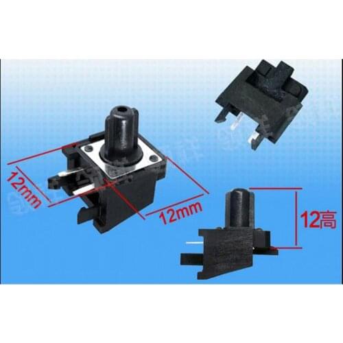 100pcs/lot 12*12*12mm DIP Tactile Push Button Side 2 Pin Tact Switches 12x12mm