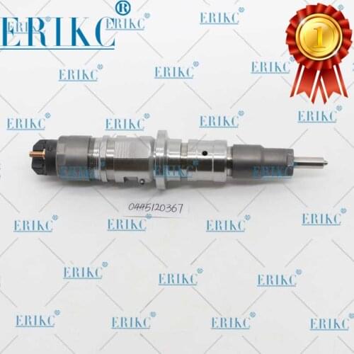 ERIKC Fuel Injector 0445120367 Common Rail Fuel Diesel Injector 0445 120 367 for Bosch Cummins QSB4.5/QSB6.7 Diesel Engine