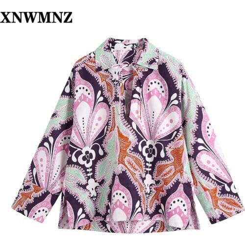 Свободные блузки XNWMNZ China At AliExpress