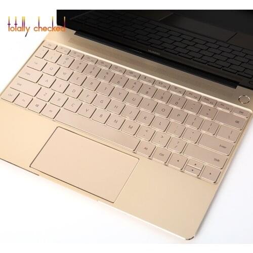 12 13 15 TPU Laptop Keyboard Protector Cover Skin For HuaWei Matebook X D E Pro series Tablet PC 12.5'' 13.3'' 13.9'' 15.6