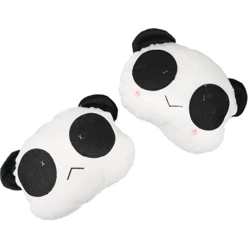 1Pc/ 2Pcs Cartoon Car Neck Pillow Cute Panda Headrest Neck Support Neck Cushion Head Rest Bone Seat Cover Car Accessories Cute