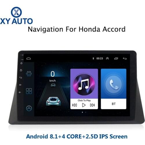 10.1 inch 2.5D IPS HD multi-touch screen Android 8.1 NAVI for Honda accord 2008-2013 with Bluetooth USB WIFI support SWC