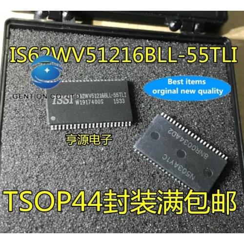 10PCS IS62WV51216BLL-55TLI IS62WV51216BLL memory in stock 100% new and original
