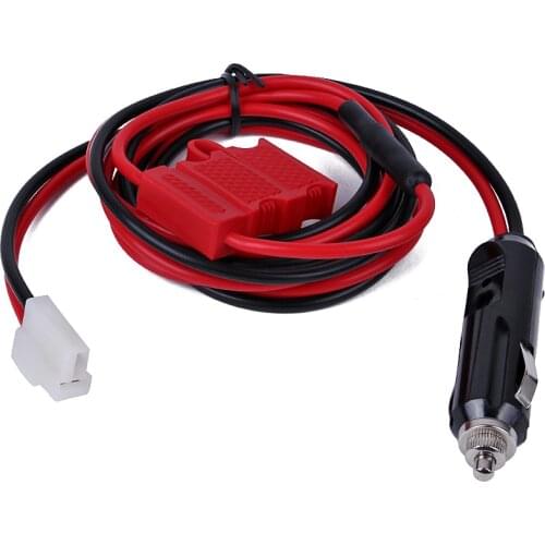 12V DC Power Cord Cable Plug for Kenwood Mobile Radio TM-281 TK-760/768/8180