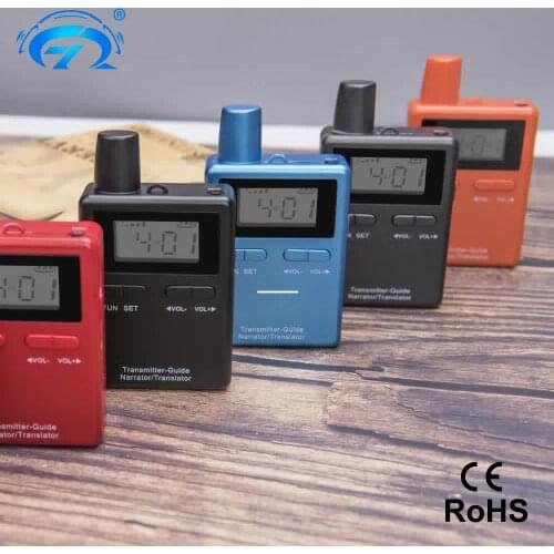 2 Transmitters + 38 Receivers 2.4G Multi Language Translation System Wireless Audio System