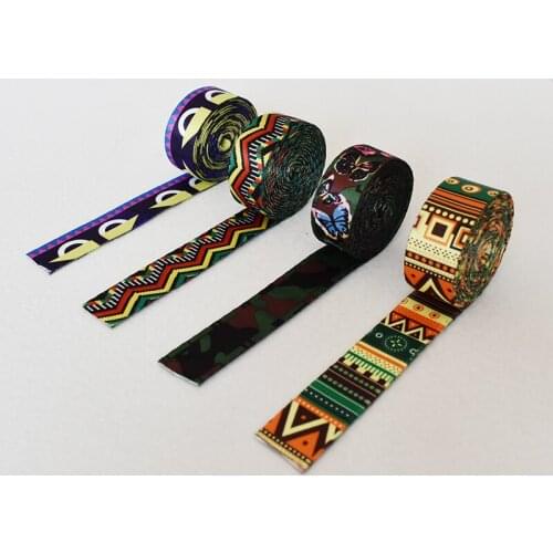 50 Yards Width 25mm Web 4 colors Printed Webbing Ribbon DIY Luggage Belt Strap Rope Dog Pet Collar Leash