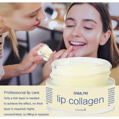 Colorless Moisturizing Lip Balm 20g/mL Anti-chapped Repairing Lip Mask Dilute Lip Lines Plump Lip Care For Winter TSLM2