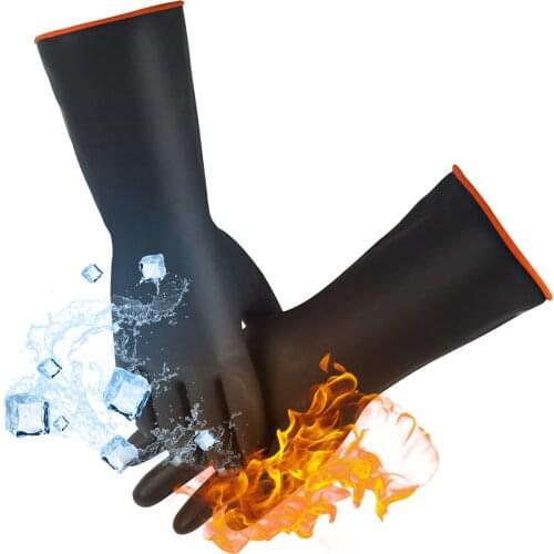 Household Gloves Grill Bbq Gloves Heat Resistant Gloves Cooking Barbecue Gloves Waterproof Gadget